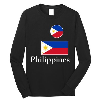 Philippines Flag Long Sleeve Shirt