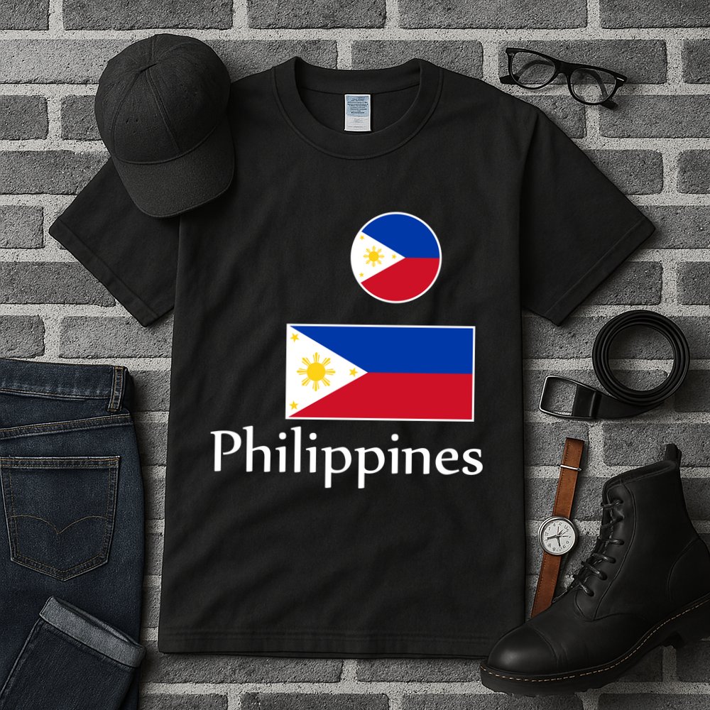 Philippines Flag Tall T-Shirt