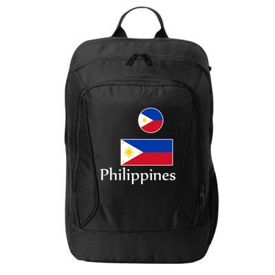 Philippines Flag City Backpack