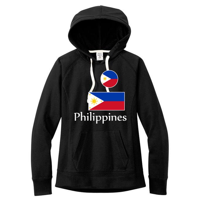 Philippines Flag Women's Fleece Hoodie