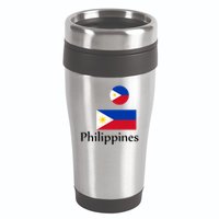 Philippines Flag 16oz Travel Tumbler