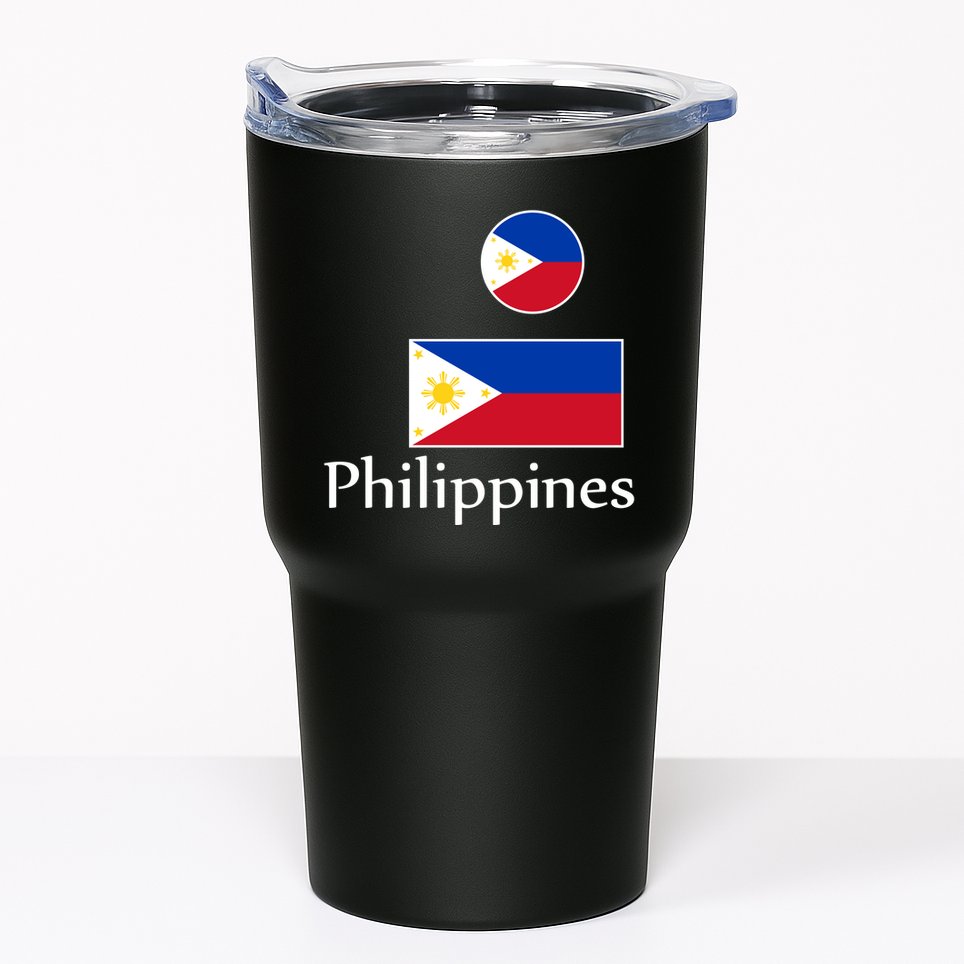Philippines Flag Tumbler