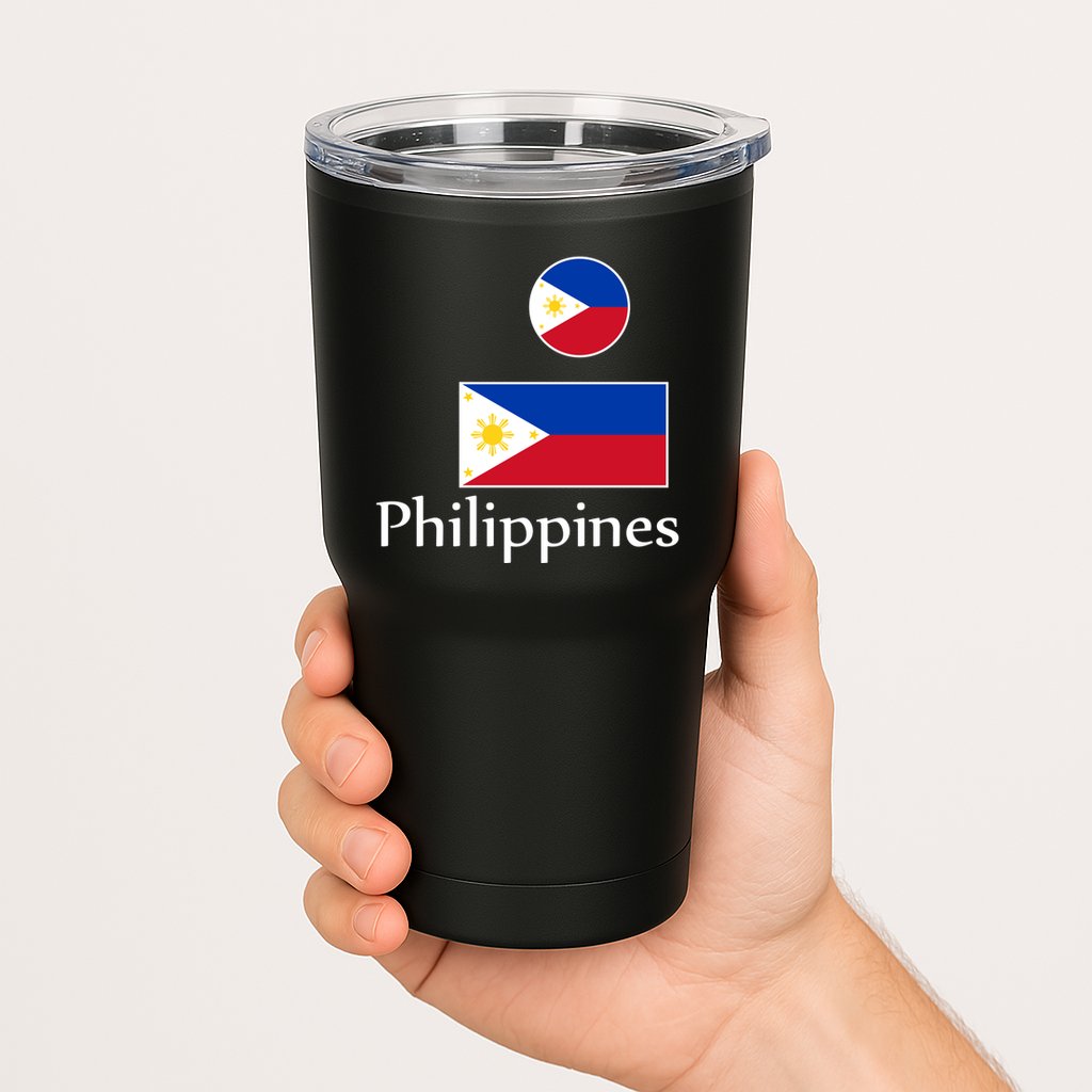 Philippines Flag Tumbler