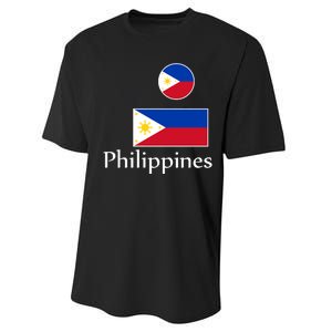 Philippines Flag Performance Sprint T-Shirt