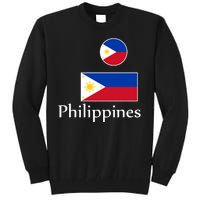 Philippines Flag Tall Sweatshirt