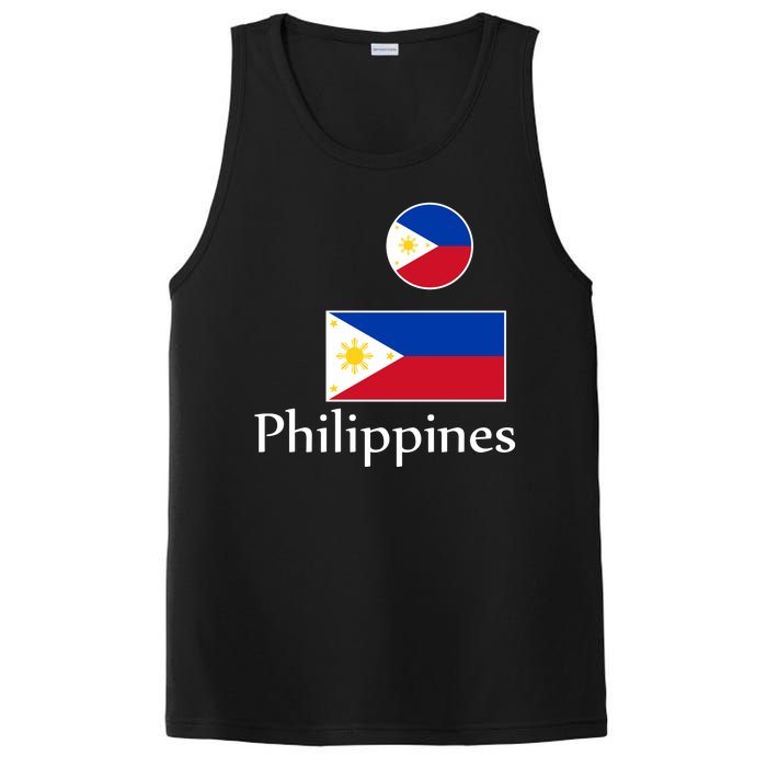 Philippines Flag PosiCharge Competitor Tank