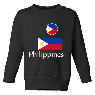 Philippines Flag Toddler Sweatshirt