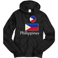 Philippines Flag Tie Dye Hoodie