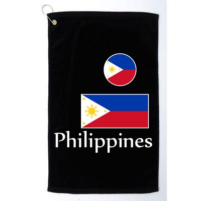 Philippines Flag Golf Towel