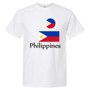 Philippines Flag Garment-Dyed Heavyweight T-Shirt