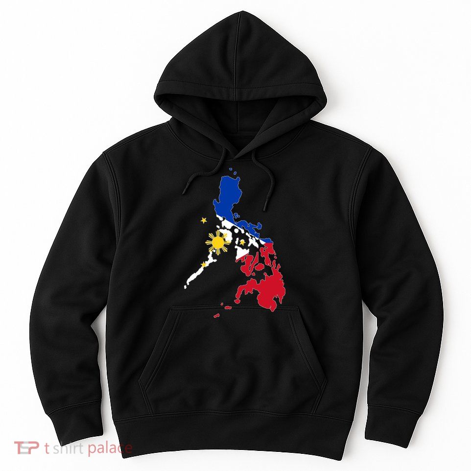Philippines Map Flag Hoodie