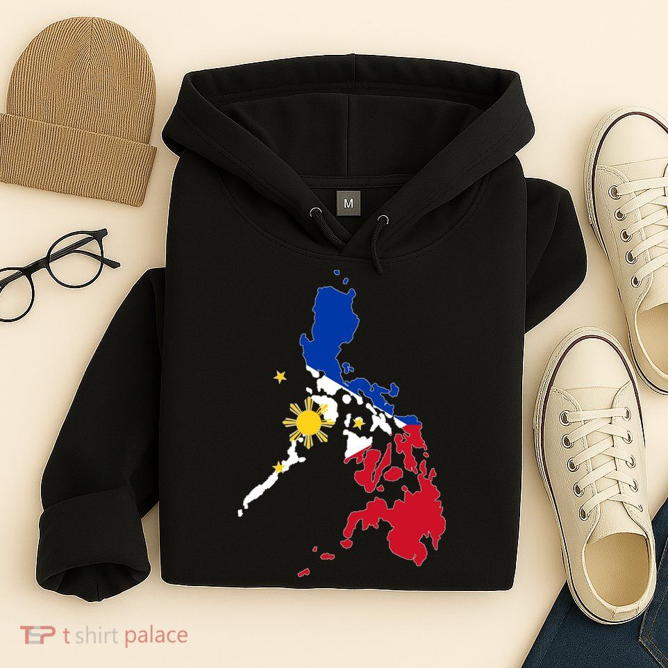 Philippines Map Flag Hoodie