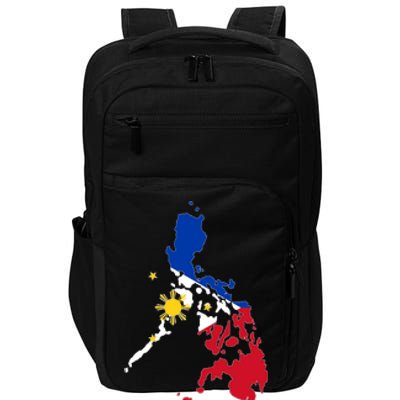 Philippines Map Flag Impact Tech Backpack