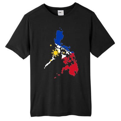 Philippines Map Flag Tall Fusion ChromaSoft Performance T-Shirt