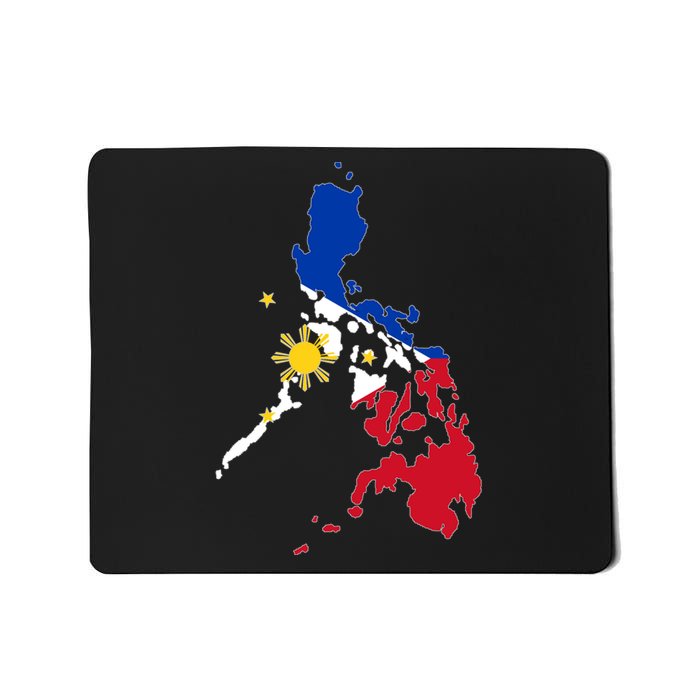 Philippines Map Flag Mousepad