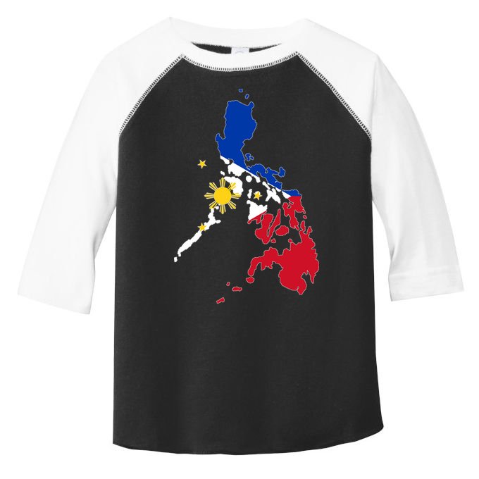 Philippines Map Flag Toddler Fine Jersey T-Shirt