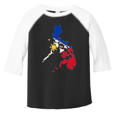 Philippines Map Flag Toddler Fine Jersey T-Shirt