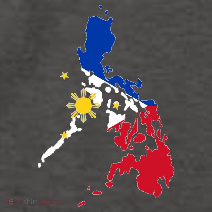 Philippines Map Flag Vector Backpack