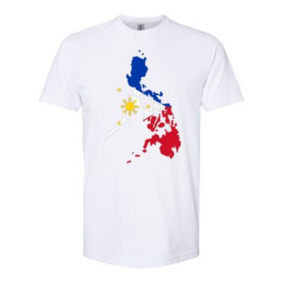 Philippines Map Flag Softstyle® CVC T-Shirt