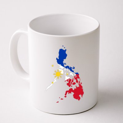 Philippines Map Flag Coffee Mug