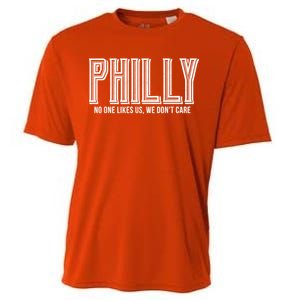 Philly Fan No One Likes Us We Don't Care Cooling Performance Crew T-Shirt