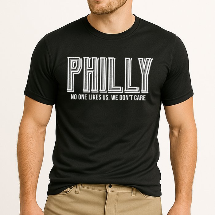 Philly Fan No One Likes Us We Don't Care Cooling Performance Crew T-Shirt