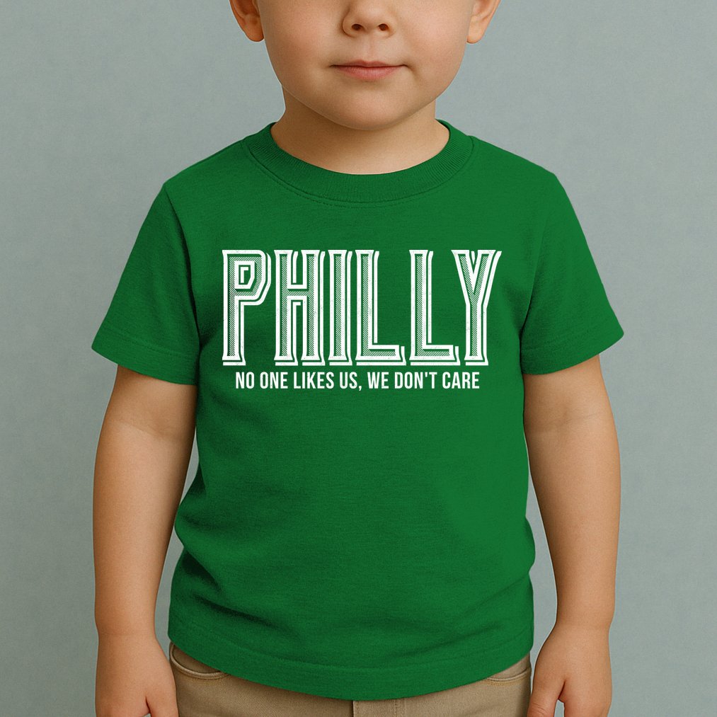 Philly Fan No One Likes Us We Don't Care Toddler T-Shirt