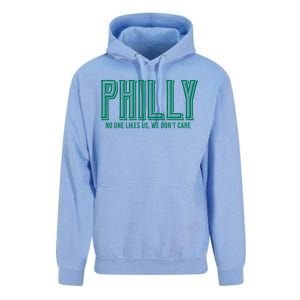 Philly Fan No One Likes Us We Don't Care Unisex Surf Hoodie