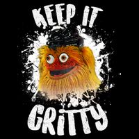 Philly Keep it Gritty Hockey Mascot Cooling Performance Crew T-Shirt