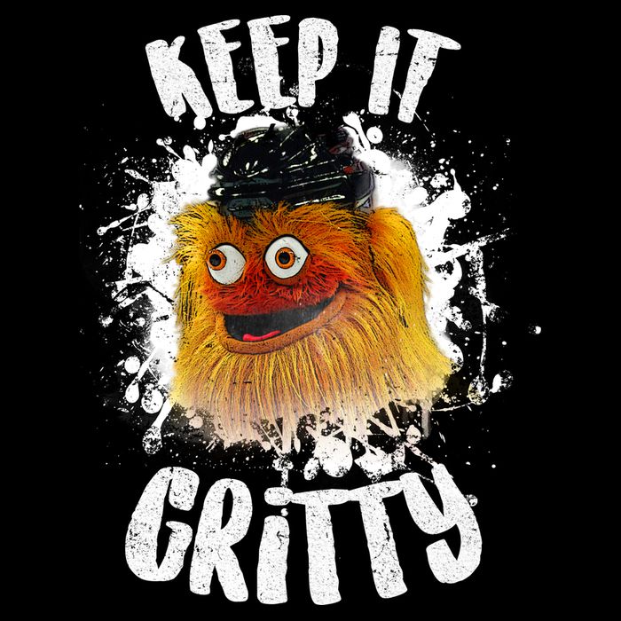Philly Keep it Gritty Hockey Mascot Cooling Performance Crew T-Shirt