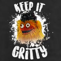 Philly Keep it Gritty Hockey Mascot Adult Drive Performance Visor