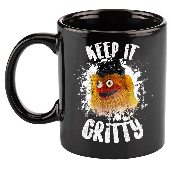 Philly Keep it Gritty Hockey Mascot 11oz C Handle Ceramic Mug