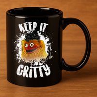 Philly Keep it Gritty Hockey Mascot 11oz C Handle Ceramic Mug