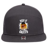 Philly Keep it Gritty Hockey Mascot 7 Panel Mesh Trucker Snapback Hat