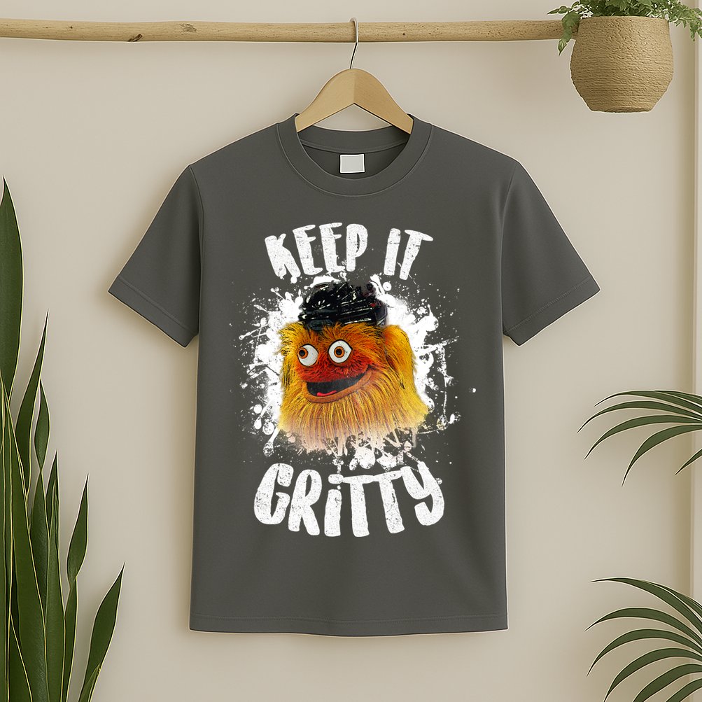 Philly Keep it Gritty Hockey Mascot T-Shirt