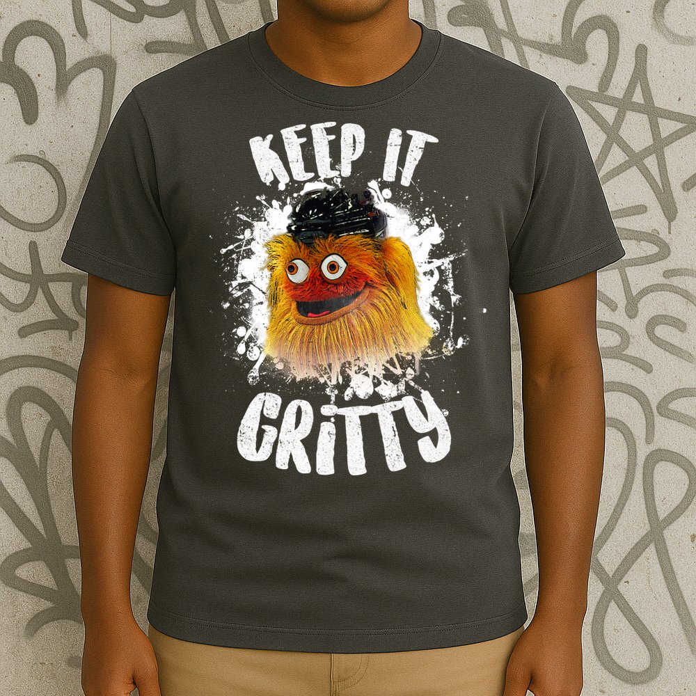 Philly Keep it Gritty Hockey Mascot T-Shirt