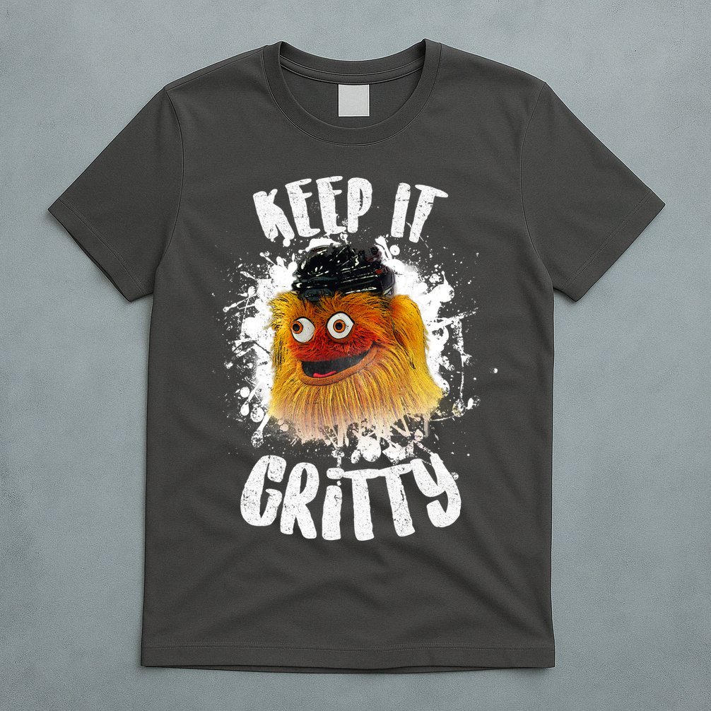 Philly Keep it Gritty Hockey Mascot T-Shirt