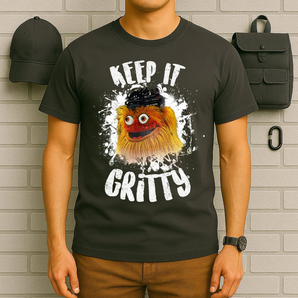 Philly Keep it Gritty Hockey Mascot T-Shirt