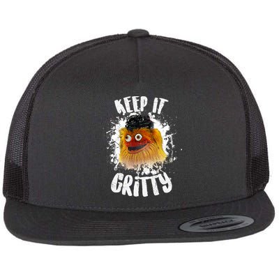 Philly Keep it Gritty Hockey Mascot Flatbill Hat