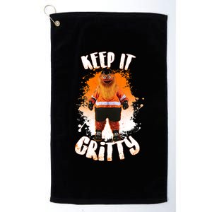 Philly Keep it Gritty Mascot  Platinum Collection Golf Towel