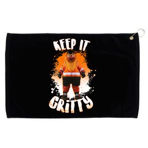 Philly Keep it Gritty Mascot  Grommeted Golf Towel