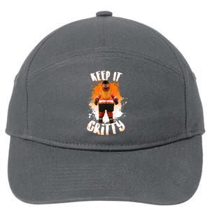 Philly Keep it Gritty Mascot  7-Panel Snapback Hat