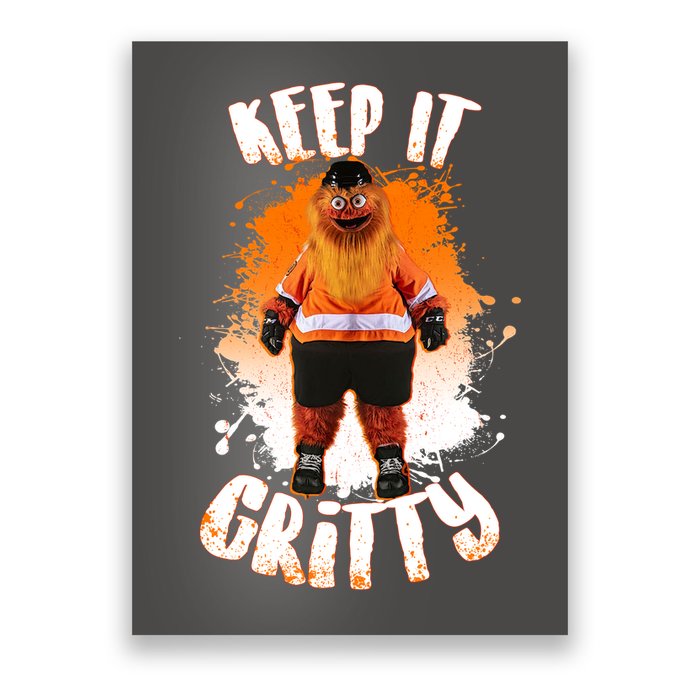 Philly Keep it Gritty Mascot  Poster