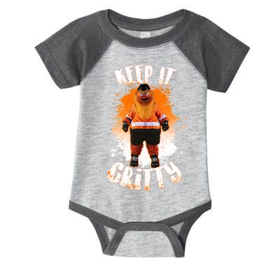 Philly Keep it Gritty Mascot  Infant Baby Jersey Bodysuit