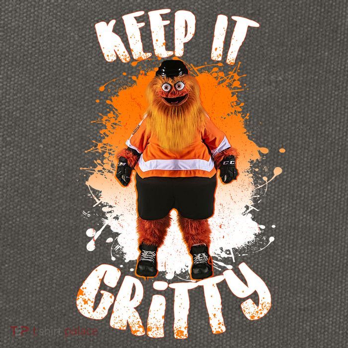 Philly Keep it Gritty Mascot  Cotton Canvas Backpack