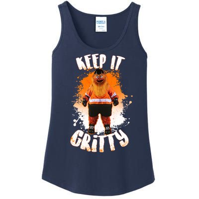 Philly Keep it Gritty Mascot  Ladies Essential Tank