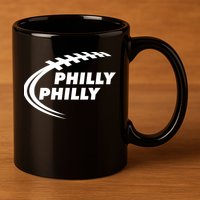 Philly Philly 11oz C Handle Ceramic Mug