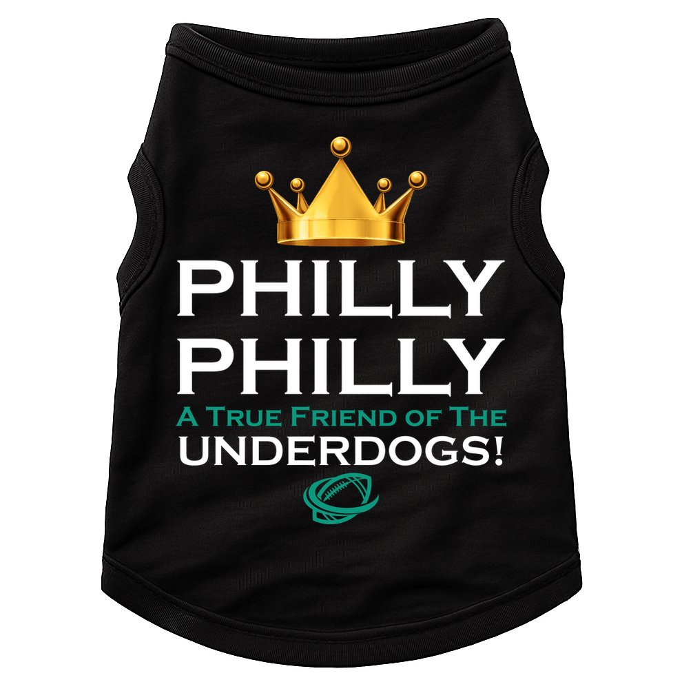 Philly Philly A True Friend of the Underdogs Philadelphia Doggie Tank
