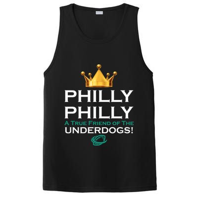 Philly Philly A True Friend of the Underdogs Philadelphia PosiCharge Competitor Tank