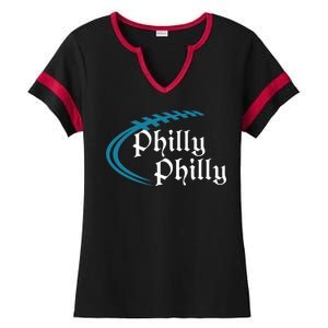 Philly Philly Football Logo Ladies Halftime Notch Neck Tee